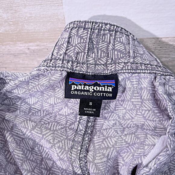PATAGONIA Hemp Baggies Natural Pull On Shorts Gray Casual Everyday Mens Small - Picture 5 of 6